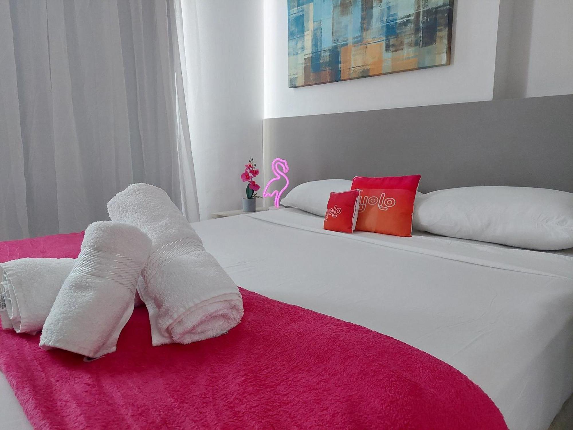 Flat Ao Lado Do Rio Mar No Edf Beach Class Excelsior Por Yolo Recife Exterior foto